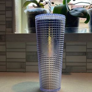 Starbucks tumbler silver
